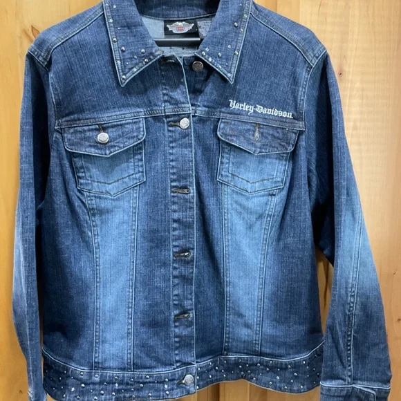 Harley Davidson Denim Jacket - Picture 5 of 5